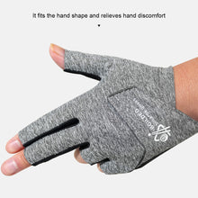 Load image into Gallery viewer, 1PC Professional Billiards Gloves With Anti-Slip Pads Breathable And Sweat-Wicking Snooker Gloves Self-Adhesive Cloth Fixed For Left Hand
