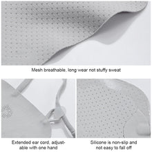 Load image into Gallery viewer, 1PC Half-Sided Butterfly-Wing Ice Silk Sun Protection Face Mask Outdoor Breathable Hanging Ear Golf Mask
