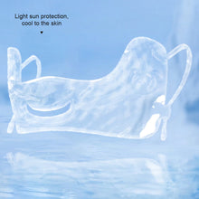 Load image into Gallery viewer, 1PC Half-Sided Butterfly-Wing Ice Silk Sun Protection Face Mask Outdoor Breathable Hanging Ear Golf Mask
