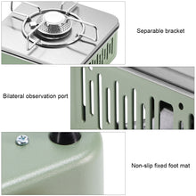 Load image into Gallery viewer, Outdoor Camping Butane Stove Used With Gas Canister Portable BBQ Cooking Stove Adjustable Fire Gear With Storage Bag

