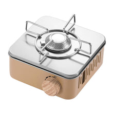 Load image into Gallery viewer, Outdoor Camping Butane Stove Used With Gas Canister Portable BBQ Cooking Stove Adjustable Fire Gear With Storage Bag
