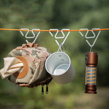 Load image into Gallery viewer, 1PC Outdoor Camping Stainless Steel Hooks Multi-Function Non-Slip Ultra-Light Triangular Hooks Camping Accessory
