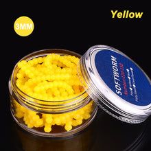 Load image into Gallery viewer, 1Box 2/3/4/5MM Suspended Beads For Teasing Fishing Strawberry Corn Scented TPR Lure Root Fishing Soft Bait For Upturned-Mouth Crucian Carp
