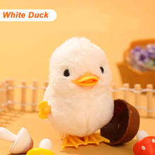 Load image into Gallery viewer, Plush Wind Up Chick Jumping Walking Hopping Cartoon Plush Chicken Clockwork Rabbit Walking Chicks Toys Baby Playing Toy
