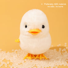 Load image into Gallery viewer, Plush Wind Up Chick Jumping Walking Hopping Cartoon Plush Chicken Clockwork Rabbit Walking Chicks Toys Baby Playing Toy

