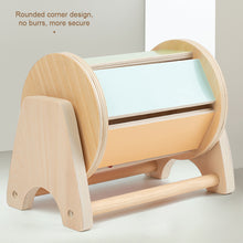 Load image into Gallery viewer, Montessori Wooden Toys Baby Coin Ball Busy Drum Color Shape Cognition Match Educational Training Sensory Toy Baby Teaching Aid Gifts
