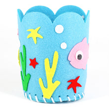 Load image into Gallery viewer, Kids DIY Craft Pencil Holder Educational Toys For Children Creative Handwork Pen Container Arts Crafts Toys Montessori Gift
