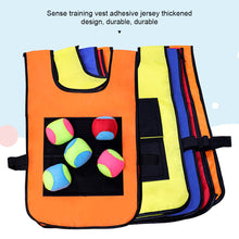 Load image into Gallery viewer, Children Sticky Jersey Vest Game Outdoor Sport Game Props Vest Waistcoat With Sticky Ball Throwing Toys For Kids Sports Toy
