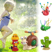 Load image into Gallery viewer, Garden Sprinkler Outdoor Water Spray Toy Backyard Garden Water Toys Summer Yard Cartoon Splash Sprinkler Baby Bath Toy for Kids

