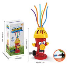 Load image into Gallery viewer, Garden Sprinkler Outdoor Water Spray Toy Backyard Garden Water Toys Summer Yard Cartoon Splash Sprinkler Baby Bath Toy for Kids
