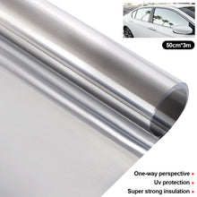 Load image into Gallery viewer, 50 x 300cm Universal Uncut Car Vehicle Window Mirror Silver Chrome Tint Film Home Windows Glass Stickers Car Exterior Accessories
