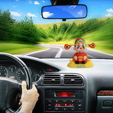Load image into Gallery viewer, Car Dashboard Ornaments Gifts Cute Spring Shaking Head Decoration Car Center Console Auto Interior Accessories

