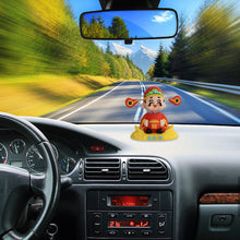 Load image into Gallery viewer, Car Dashboard Ornaments Gifts Cute Spring Shaking Head Decoration Car Center Console Auto Interior Accessories
