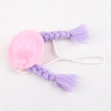 Load image into Gallery viewer, Pet Hamster Budgerigar Cockatiel Peony Parrot Bird Hat Funny Braid Hat Parrot Hat Small Animals Mini Hat Birds Toys
