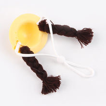 Load image into Gallery viewer, Pet Hamster Budgerigar Cockatiel Peony Parrot Bird Hat Funny Braid Hat Parrot Hat Small Animals Mini Hat Birds Toys

