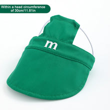 Load image into Gallery viewer, Spring Summer Pet Sun Hat for Cats and Dogs Breathable Fisherman Cap with Ear Holes Sun Protection and Shade for Outdoor Activities
