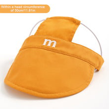 Load image into Gallery viewer, Spring Summer Pet Sun Hat for Cats and Dogs Breathable Fisherman Cap with Ear Holes Sun Protection and Shade for Outdoor Activities
