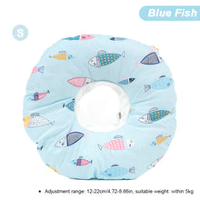 Load image into Gallery viewer, Pet Cat E-Collar Recovery Cone Protection Elizabeth Collar Adjustable Cotton Blends Collar Printed Elizabeth Circle for Cat
