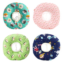 Load image into Gallery viewer, Pet Cat E-Collar Recovery Cone Protection Elizabeth Collar Adjustable Cotton Blends Collar Printed Elizabeth Circle for Cat
