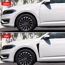 Load image into Gallery viewer, 2Pcs Universal Car Side Fender Vent Air Wing Cover Moulding Trim Spoiler Stickers Hood Intake ABS Sticker Decorative Accessorie

