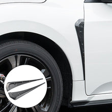 Load image into Gallery viewer, 2Pcs Universal Car Side Fender Vent Air Wing Cover Moulding Trim Spoiler Stickers Hood Intake ABS Sticker Decorative Accessorie

