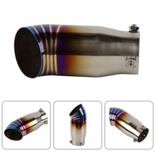 Load image into Gallery viewer, 63mm Universal Stainless Steel Car Exhaust Pipe Rear Noise Canceller Muffler End Tail Pipe Outlet Tailpipe
