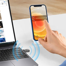 Load image into Gallery viewer, USB Bluetooth 5.3 Adapter Transmitter Receiver Audio Bluetooth Wireless USB Adapter Drive Free for Computer PC Laptop
