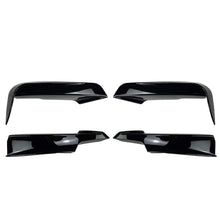 Load image into Gallery viewer, Pair Car Front Bumper Lip Splitter Canards Spoiler Fog Lamp Eyebrow Frame Cover Grille For BMW F30 F31 M Sport 2012-2019
