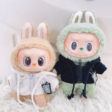 Load image into Gallery viewer, Casual Hoodie for 17cm Labubu Dolls Cute Doll Clothes Fashion Sweatshirt Jacket Lovely Outfit Gifts for Doll Decoration Accessories
