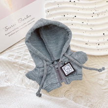Load image into Gallery viewer, Casual Hoodie for 17cm Labubu Dolls Cute Doll Clothes Fashion Sweatshirt Jacket Lovely Outfit Gifts for Doll Decoration Accessories
