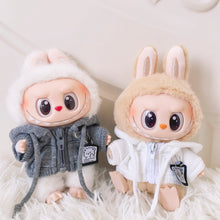 Load image into Gallery viewer, Casual Hoodie for 17cm Labubu Dolls Cute Doll Clothes Fashion Sweatshirt Jacket Lovely Outfit Gifts for Doll Decoration Accessories

