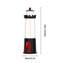 Load image into Gallery viewer, Tower Lamp Outdoor Camping Lamp Magnetic Base Portable Rechargeable USB Hanging Tent Atmosphere Camping Lamp
