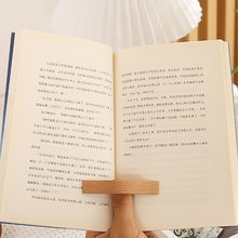 Load image into Gallery viewer, Solid Wood Book Press Convenient Thumb Book Support Book Page Presses Holder Stands Bookmarks Office Book Thumb Holder Stationery
