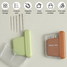 Load image into Gallery viewer, Compact Portable Home Sewing Needle Thread Storage Box Magnetic Needle Box Household Daily Necessities
