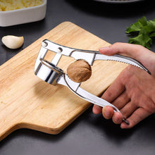 Load image into Gallery viewer, Multi-Function Garlic Press Nut Husking Crusher Mincer Handheld Squeezer Manual Press Grinding Tool Ginger Crusher Kitchen Accessories Utensils
