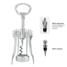 Load image into Gallery viewer, Portable Heavy Duty Wine Bottle Opener Multi-Function Cork Puller Beer Corkscrew Wine Opener Tool for Party Restaurant Elegant Gift
