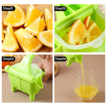 Load image into Gallery viewer, Easy Carry Manual Citrus Juicer Original Taste Compact Eco-Friendly Hand Press Manual Fruit Squeezer Fresh Homemade Tool Yoga Healthy Diet
