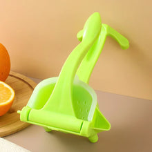 Load image into Gallery viewer, Easy Carry Manual Citrus Juicer Original Taste Compact Eco-Friendly Hand Press Manual Fruit Squeezer Fresh Homemade Tool Yoga Healthy Diet
