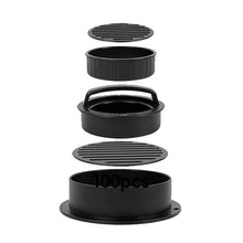 Load image into Gallery viewer, Multi-Size Manual Burger Press Portable Rice Ball DIY Mold Non-Stick Eco-Friendly Kids-Friendly Food Mold Set Reusable Kitchen Gadget
