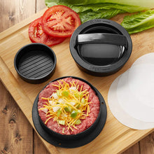 Load image into Gallery viewer, Multi-Size Manual Burger Press Portable Rice Ball DIY Mold Non-Stick Eco-Friendly Kids-Friendly Food Mold Set Reusable Kitchen Gadget
