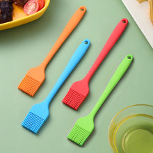 Load image into Gallery viewer, Silicone Oil Brush Basting Brush Silicone Pastry Brush for BBQ Cooking Butter Kitchen Heatproof Dishwasher Cooking Grilling Bristles
