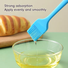Load image into Gallery viewer, Silicone Oil Brush Basting Brush Silicone Pastry Brush for BBQ Cooking Butter Kitchen Heatproof Dishwasher Cooking Grilling Bristles
