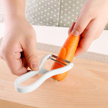 Load image into Gallery viewer, 2-in-1 Peeler and Grater Space-Saving Eco-Friendly Vegetable Peeler Set Multi-Purpose for Vegan Meal Prep Foldable Kitchen Tool with Stainless Steel Blades
