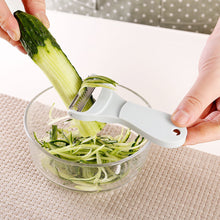 Load image into Gallery viewer, 2-in-1 Peeler and Grater Space-Saving Eco-Friendly Vegetable Peeler Set Multi-Purpose for Vegan Meal Prep Foldable Kitchen Tool with Stainless Steel Blades

