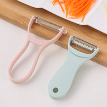 Load image into Gallery viewer, 2-in-1 Peeler and Grater Space-Saving Eco-Friendly Vegetable Peeler Set Multi-Purpose for Vegan Meal Prep Foldable Kitchen Tool with Stainless Steel Blades
