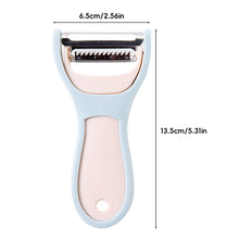 Load image into Gallery viewer, 2-in-1 Peeler and Grater Space-Saving Eco-Friendly Vegetable Peeler Set Multi-Purpose for Vegan Meal Prep Foldable Kitchen Tool with Stainless Steel Blades
