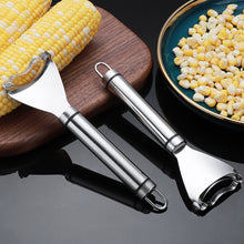Load image into Gallery viewer, Professional Stainless Steel Corn Stripper Tool Manual Corn Cob Stripper Kernel Remover Rustproof for Easy Peeling Kitchen Commercial Farm Use
