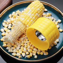 Load image into Gallery viewer, Professional Stainless Steel Corn Stripper Tool Manual Corn Cob Stripper Kernel Remover Rustproof for Easy Peeling Kitchen Commercial Farm Use
