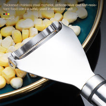 Load image into Gallery viewer, Professional Stainless Steel Corn Stripper Tool Manual Corn Cob Stripper Kernel Remover Rustproof for Easy Peeling Kitchen Commercial Farm Use
