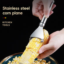 Load image into Gallery viewer, Professional Stainless Steel Corn Stripper Tool Manual Corn Cob Stripper Kernel Remover Rustproof for Easy Peeling Kitchen Commercial Farm Use
